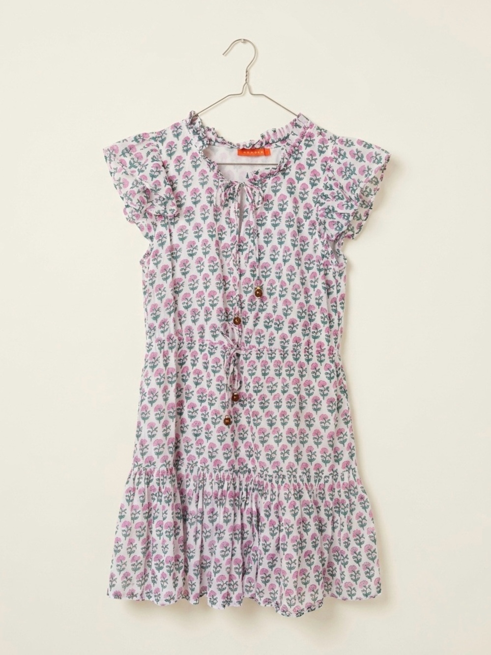 Oliphant Cinched Flirty Mini Dress